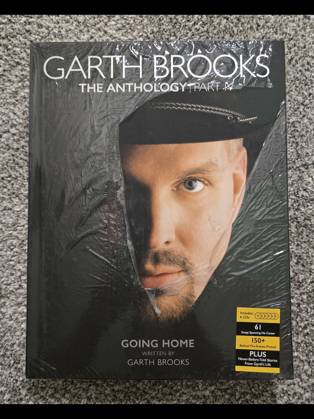 Garth Brooks 'Going Home' Anthology - Black Hardcover Edition